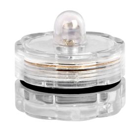 3Pcs Submersible LED Tea Lights Waterproof Candle Lights Battery Operated Decor Lamp (Option: Green)